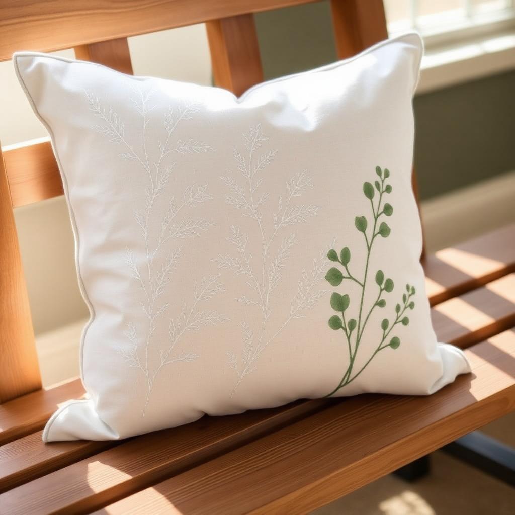 Botanical Linen Pillow